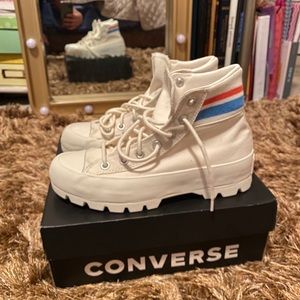 Lugged High Top Converse